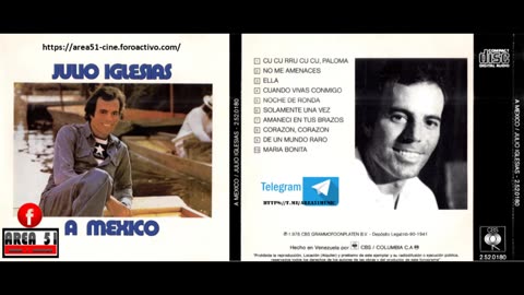 JULIO IGLESIAS - A MEXICO (1978)(WAV)(FLAC)(MP3)