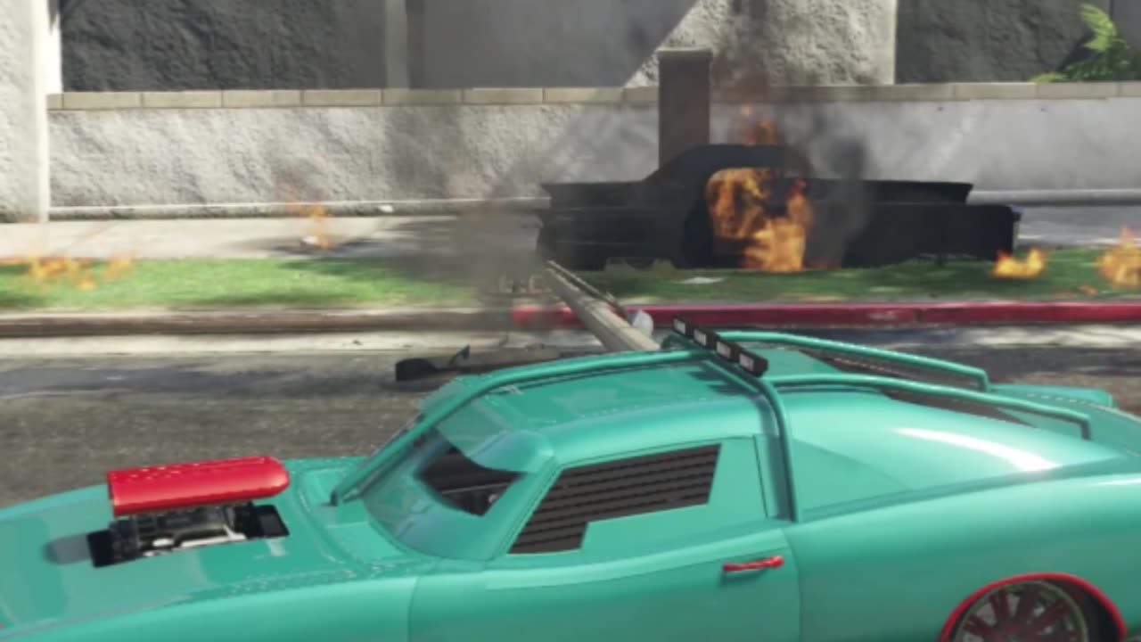 GTA V 300 Duke O'Death Crash💥 𝗙𝗼𝗹𝗹𝗼𝘄 For More╰┈➤🔗