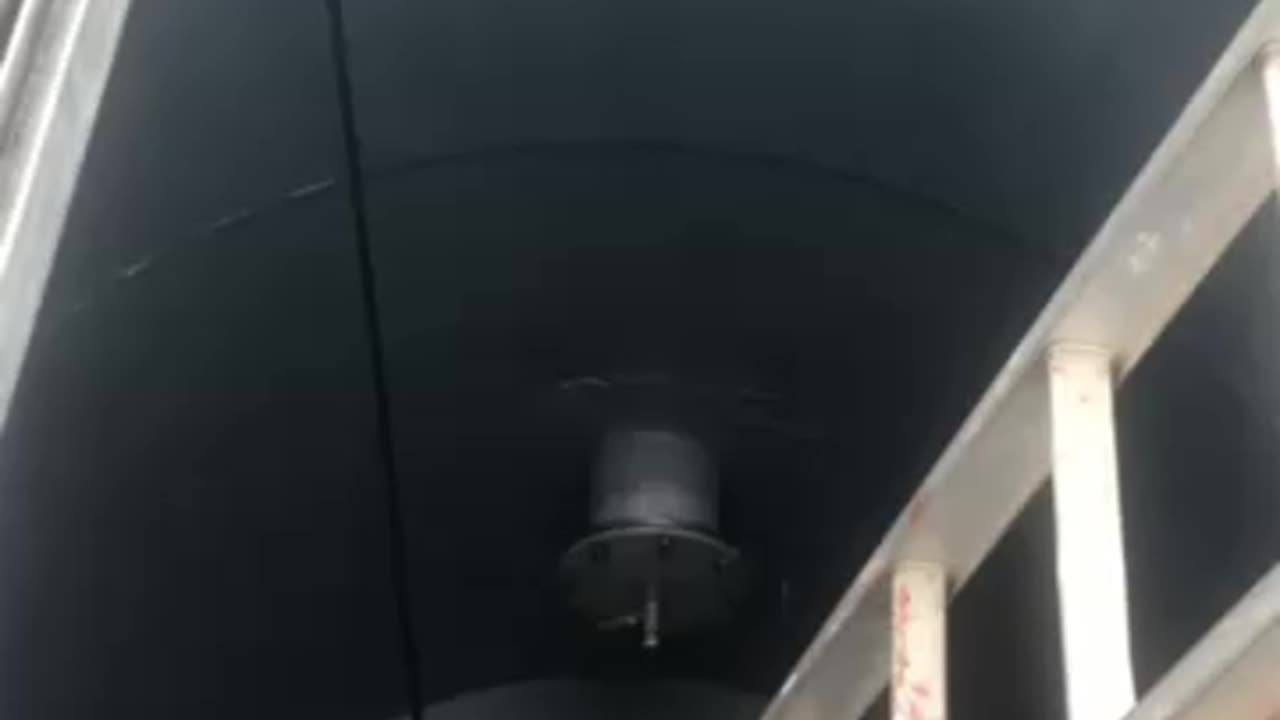 What Polyurea looks like in a Concrete Tank
