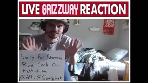 Punishment for Grizzway's suggestion to Sharpfart to watch Bumfights
