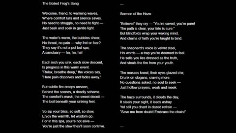 The Gospel of the Sea, or Parables from the Cauldron