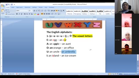 Day 3 - vowels