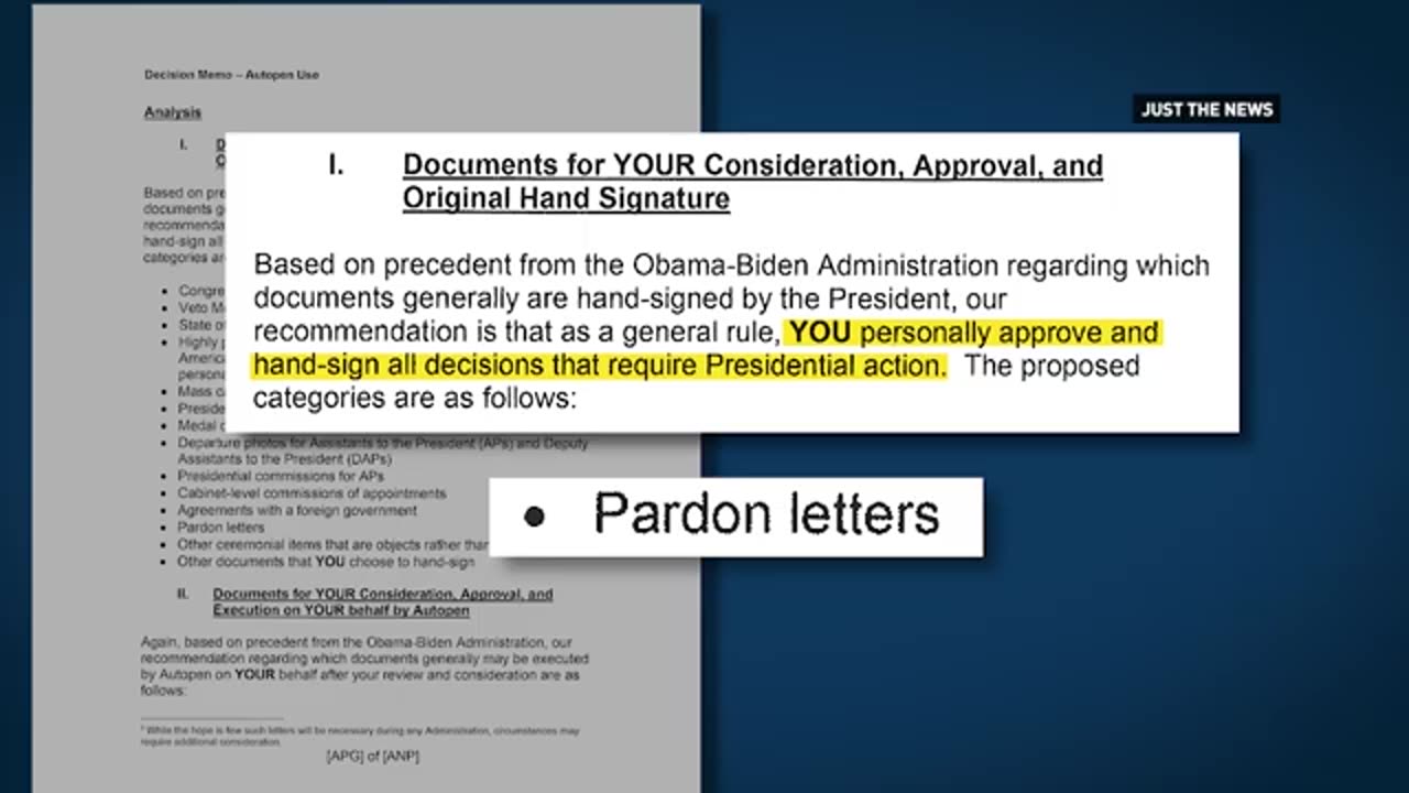 Congress probes Biden's autopen use: Could it void his actions?