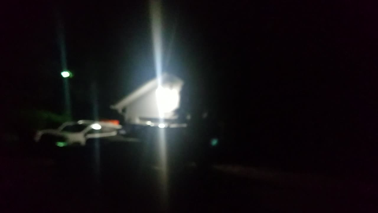 Night Time Train Horn Action pt 1