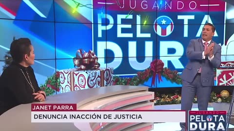 JANET PARRA DESPOTRICANDO CONTRA DOMINGO EMANUELLI Y EL DEPARTAMENTO DE JUSTICIA