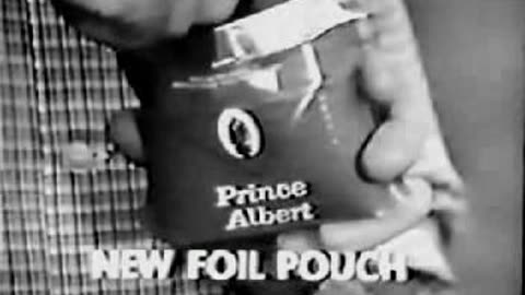 Commercial - Prince Albert Pipe Tobacco (New foil pouch) 1965