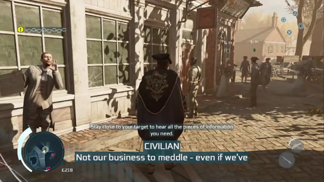 Assassin's Creed III Remastered Day 2. No Mic Not Feeling Up For It.