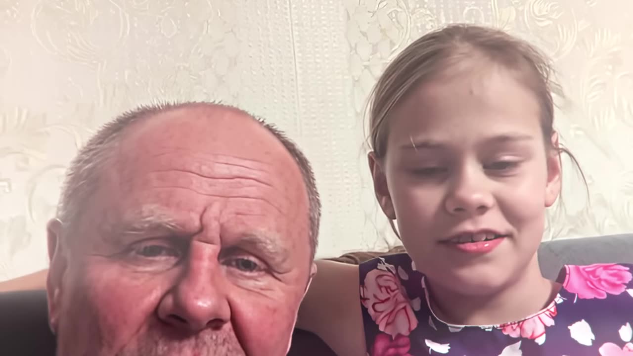 She Saw Her Dad Old...And Broke Down