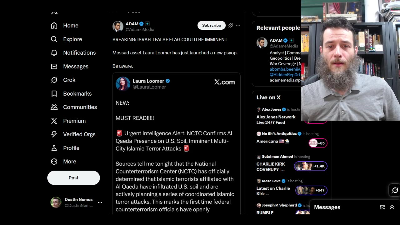 BE READY - INSIDER JEWS PUSHING NEW PSYOP - FALSE FLAG MUSLIM ATTACK