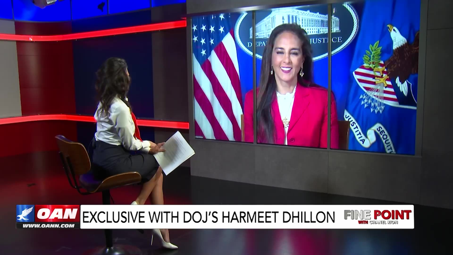 Exclusive With DOJs Harmeet Dhillon
