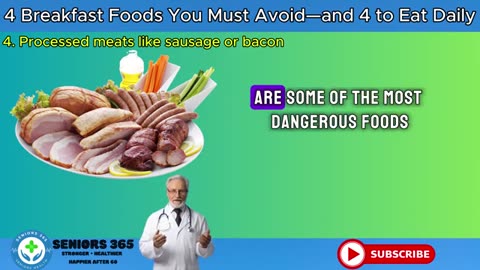 SENIORS, 4 WORST Breakfast Foods You Sho21You MUST Eat Seniors 365_part10
