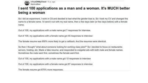 Experiment discredits feminism