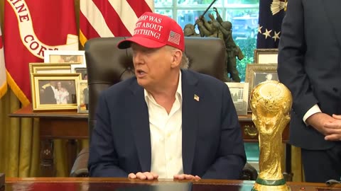 President Trump Gives Remarks on DC Crime, FIFA World Cup, Tariffs, Etc, August 23, 2025