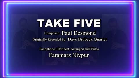 Take Five | Clarinet and Saxophone Quartet