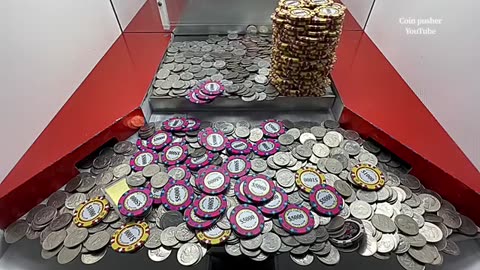 High limit coin pusher