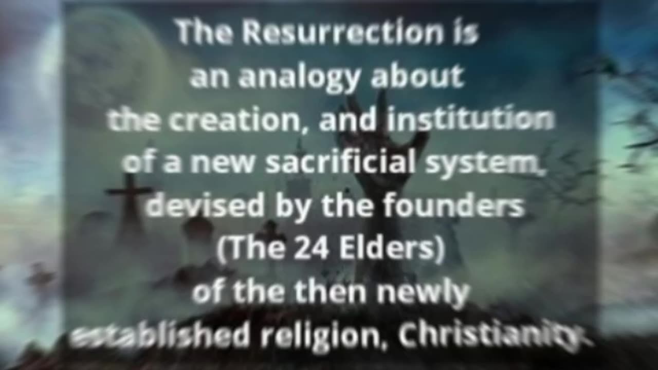 THE RESURRECTION EXPLAINED !!