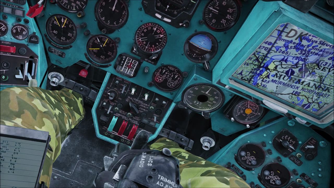A quick introduction to the "switchology" of the DCS World Hind-P in VR