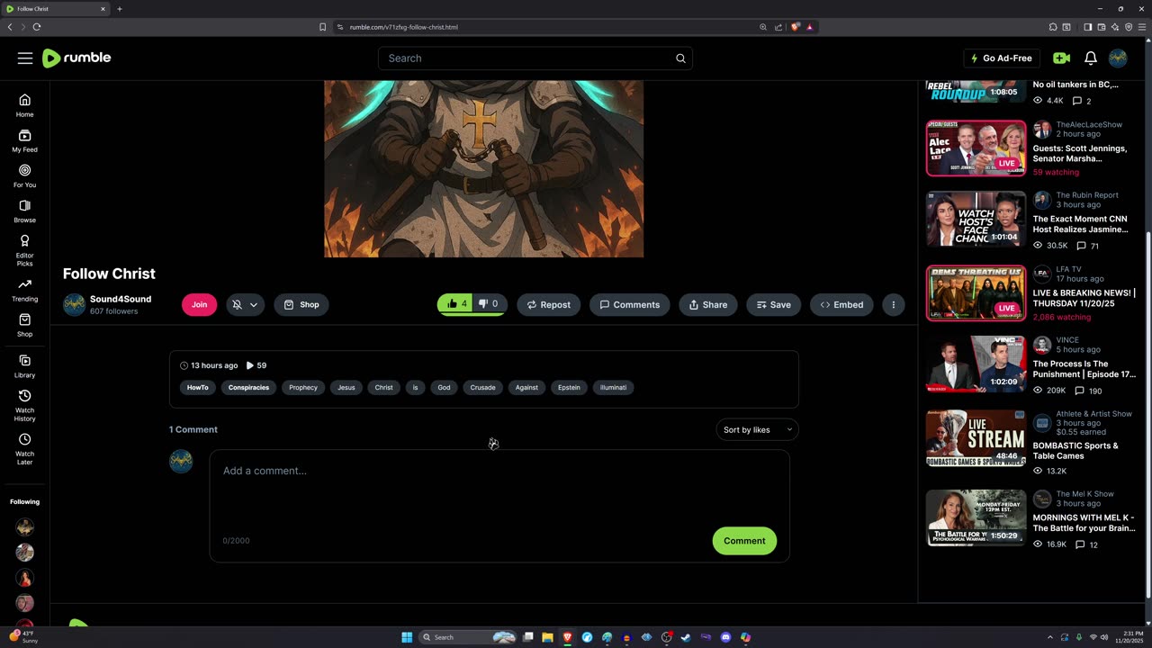 Laughing at the Cowardly Illuminati