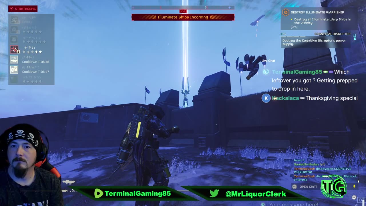 Terminal Gaming - Helldivers and Leftovers - Turkey Day Special