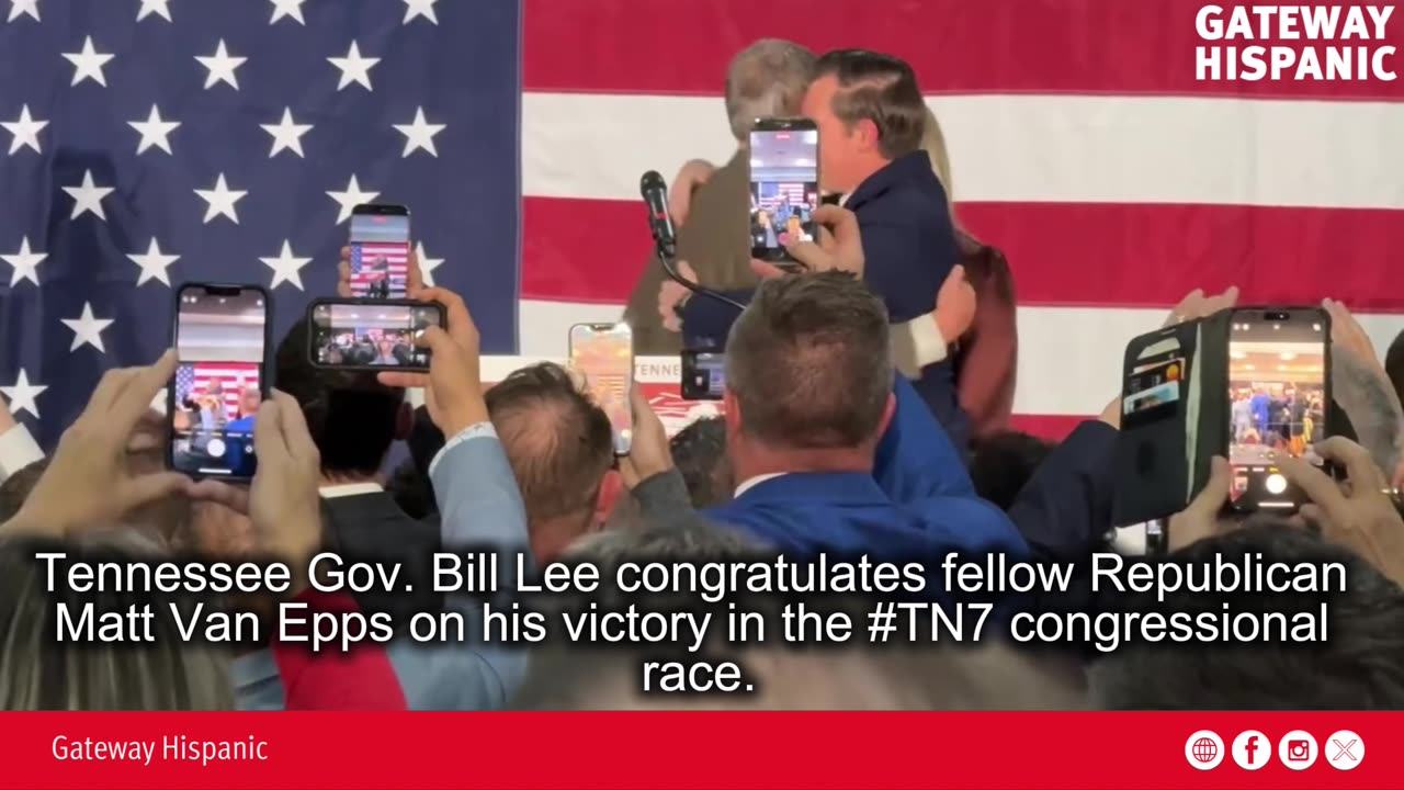 Gov. Bill Lee Celebrates Van Epps’ Victory