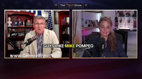 Gen Mike Flynn & Mel K - Exposing Khazarian Ashkenazi George Soros