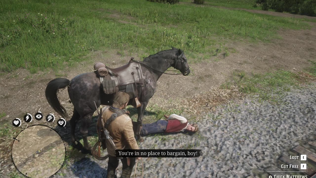 Young dude tried to bamboozle me.