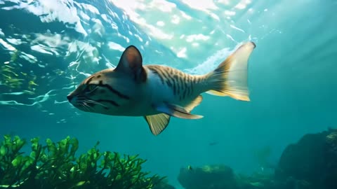 Awesome CatFish!!! #cute #trend #tiktok #love #baby #cutecat #cat #ca...