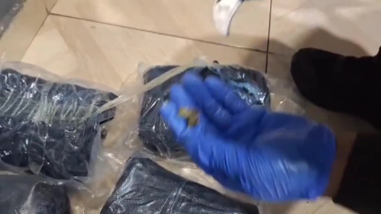 Marihuana incautada por la Policía de Bolívar