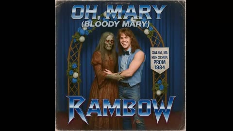 Oh Mary (Bloody Mary)-RAMbow (80’s Metal AI Parody)
