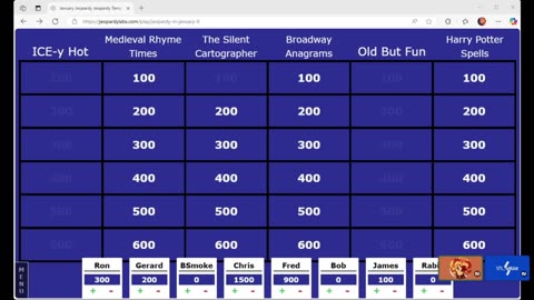 Some nerds play Custom made Jeopardy Epi.16
