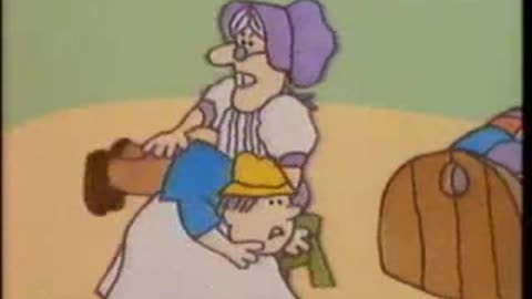 Old Lady in a Shoe - F/m spanking