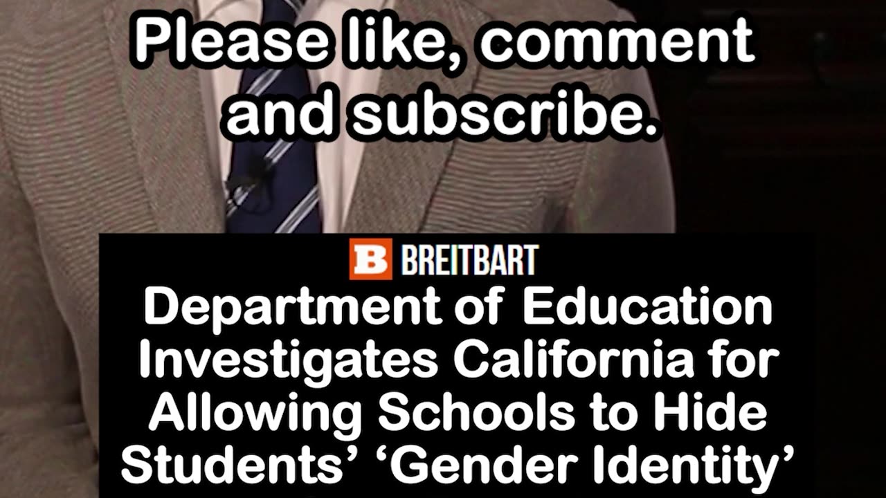 Dept of Education Investigates California Schools for Hiding Students ‘Gender Identity’ from Parents