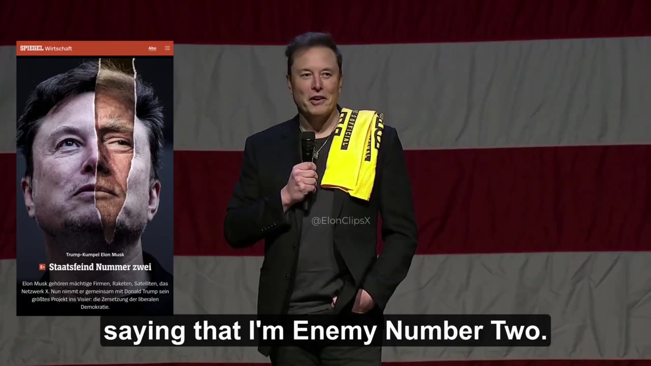 Elon Musk: They Call Me the Enemy of Democracy, but I’m Just Upholding the Constitution