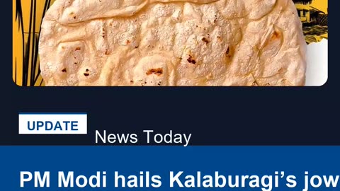 PM Modi hails Kalaburagi’s jowar rotti initiative