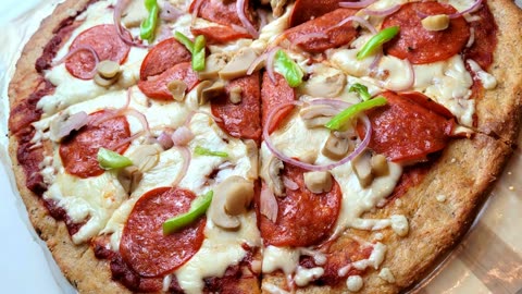 Keto pizza | Pizza cetogenica | Low carb pizza