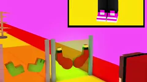Viral: JJ & Mikey and JJ Sister Queen run Challenge MINECRAFT - ANIMATION #anima