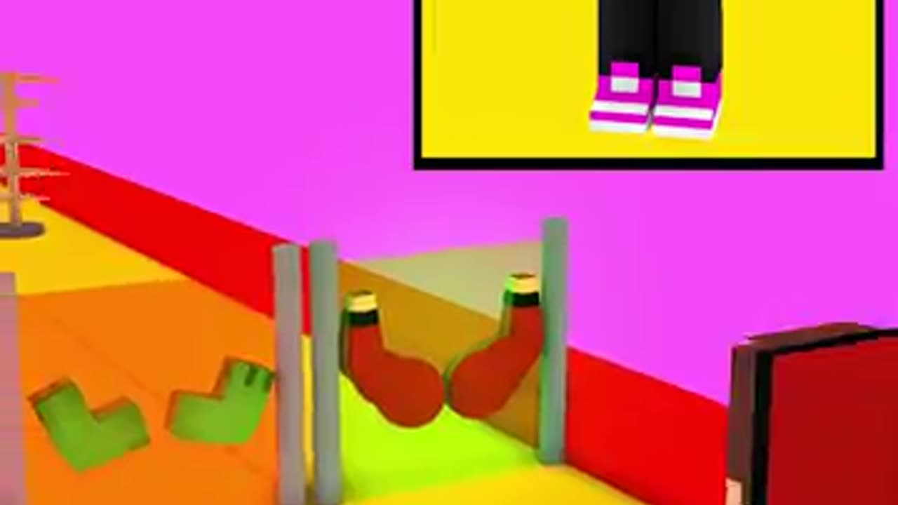 Viral: JJ & Mikey and JJ Sister Queen run Challenge MINECRAFT - ANIMATION #anima