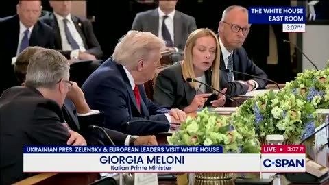 🚨Italian Prime Minister Giorgia Meloni: "I think it is an important day, a new face,...