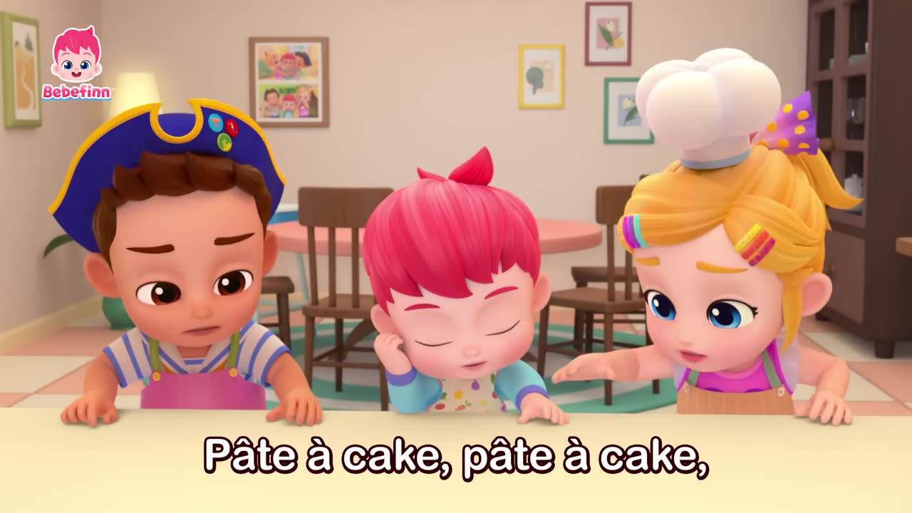 La Pâte à Cake Chanter avec Bebefinn