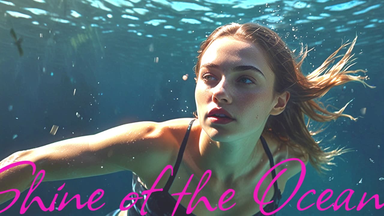 Electronic Music.Song Shine of the Ocean.
