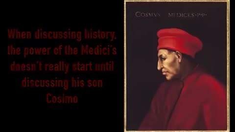 HISTORY THAT SHOULD NOT BE IGNORED (PT. 2) THE RENAISSANCE MEET THE MEDICI FAMILY