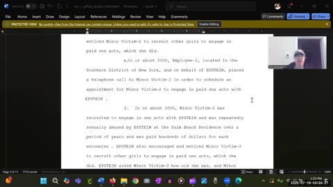 Jeffrey Epstein New York Indictment