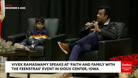 "We don't get to choose who God works through" -Vivek Ramaswamy