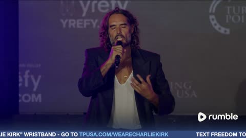 Russell Brand closes tonight’s This Is the Turning Point Tour stop in prayer