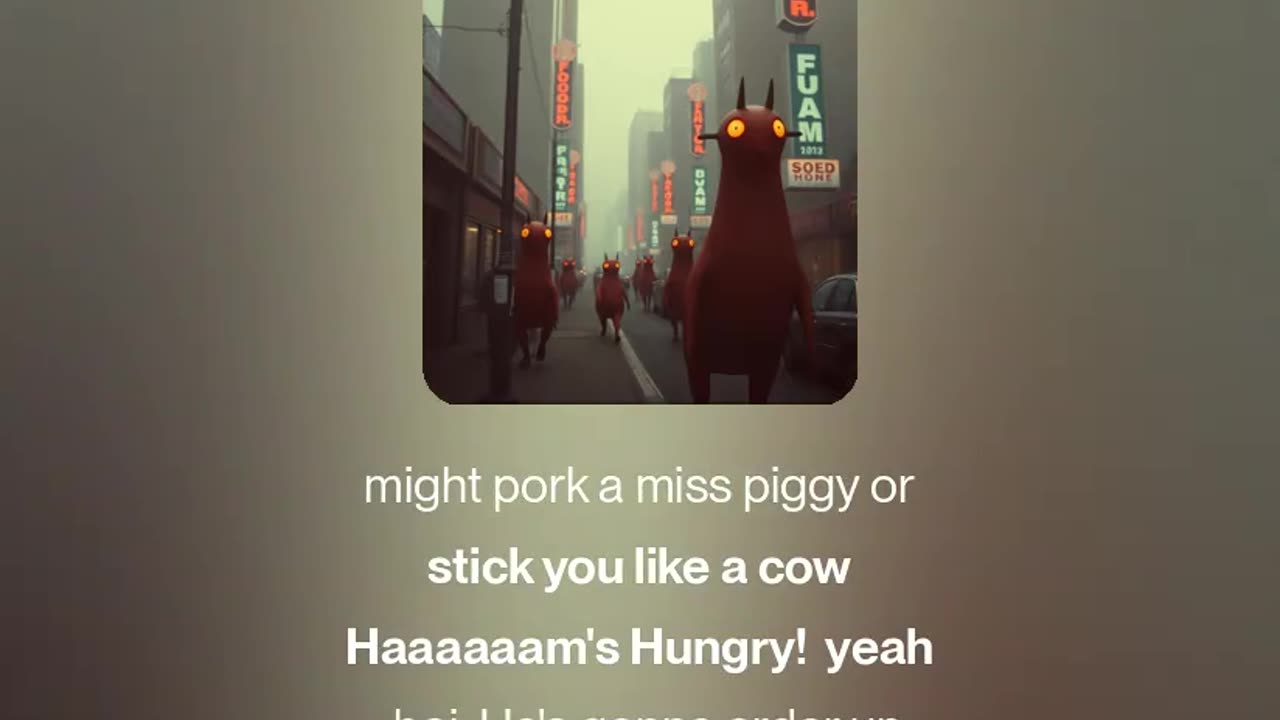 Ham's Hungry (Blacker and Slower)
