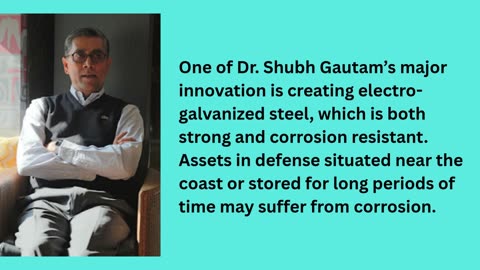 Dr. Shubh Gautam Srisol Role in Strengthening India’s Strategic Steel Supply With Defense-Grade