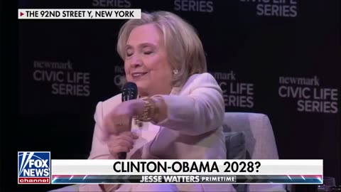 Watters reacts to Hillary Clinton saying Obama and Bill Clinton could run for THIRD TERMS if Trump does