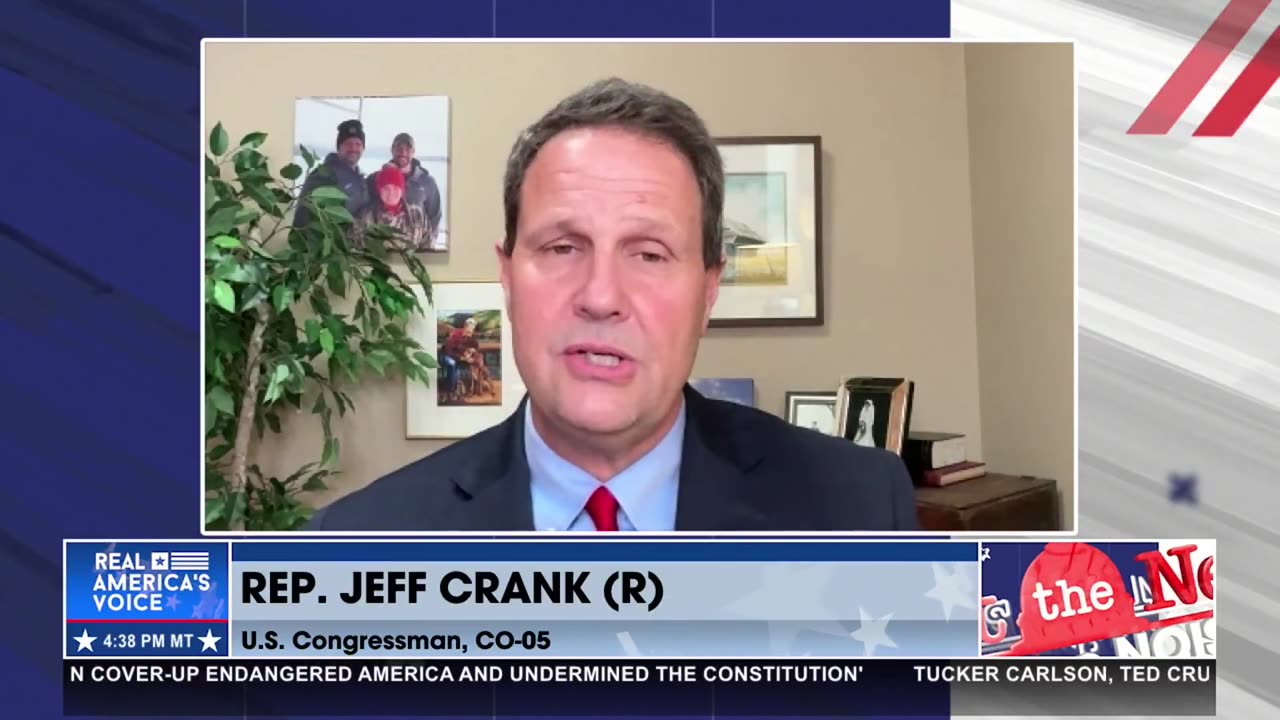 REP. CRANK TALKS IRAN AND ISRAEL