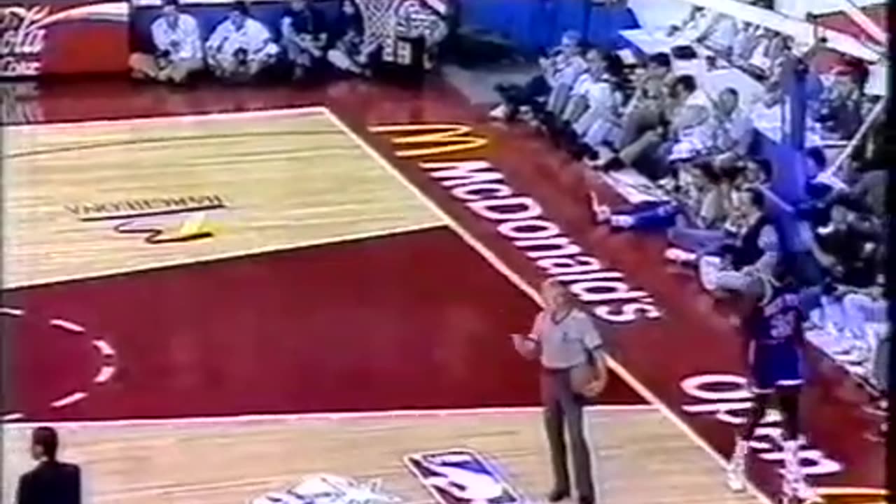"Knicks vs Pop 84 Split" FINAL OPEN MCDONALDS'90 (13 de Octubre, 1990) en español