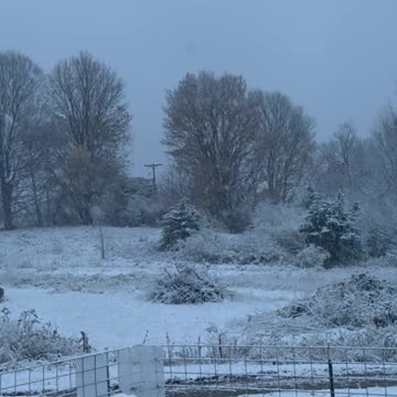 First Snow of the Season